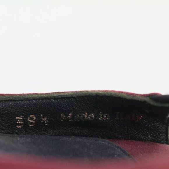 Burberry Bordeaux Berry Larkspur Platform 220bur71
